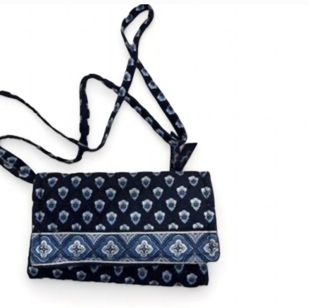 Vera Bradley Crossbody Nantucket Navy EIC - Picture 4 of 6